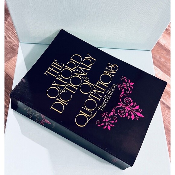 The Oxford Dictionary of Quotations Third Edition - Picture 8 of 9